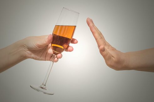 alkohola lietošanas pārtraukšana